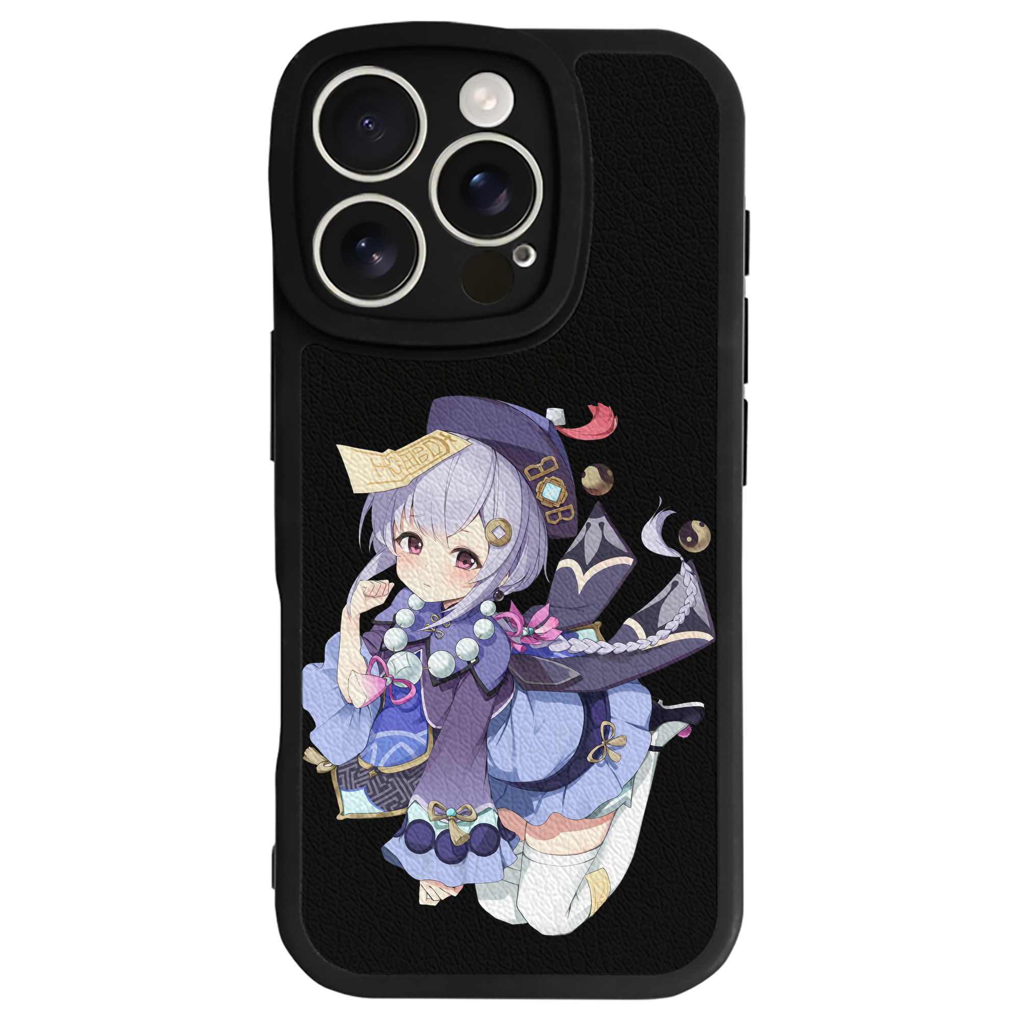 げんし神 七七 なな  genshin Nana 【iPhone 16シリーズ対応】シリコンスマホケース（レザー調） 材質：シリコン